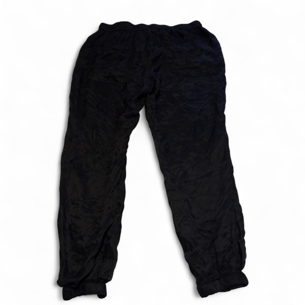 Johnny Was Alice Joggers S Black Cupra Rayon Pull On Lounge Pants Relaxed Fit - Picture 2 of 7